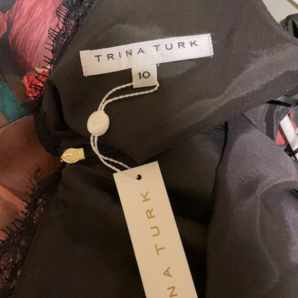 Black floral dress - Picture 4 of 4